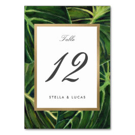 Tropische Romantik II Tischnummer