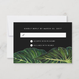 Tropische Romantik / UAWG RSVP Karte