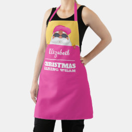 Tropische Santa Personalisierte Sitte Schürze