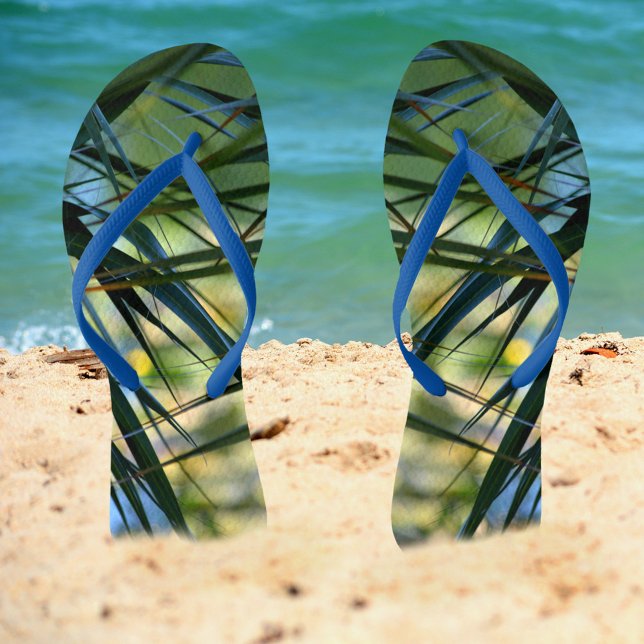 Tropische Schatten Flip Flops (Von Creator hochgeladen)