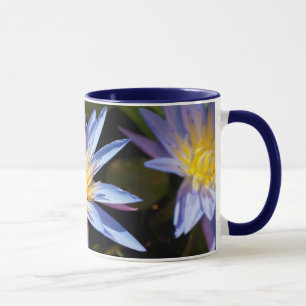 Tropische Seerosen Florale Botanische Gestaltung Tasse