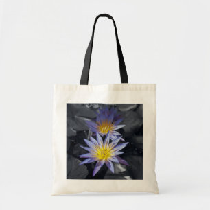 Tropische Seerosen Florale Botanische Gestaltung Tragetasche