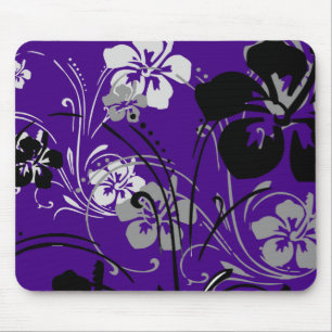 Tropische Serenade (Lila) Mousepad