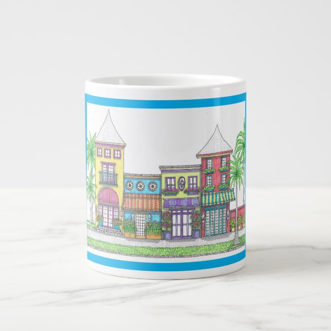 Tropische Shops Jumbo Coffee Tasse (Vorderseite)