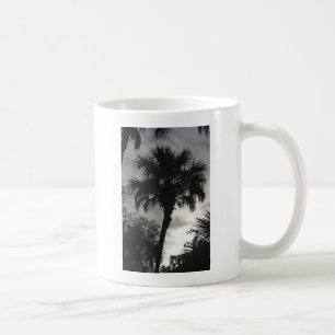 Tropische Silhouette Kaffeetasse