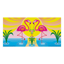 Tropische Sips Poster