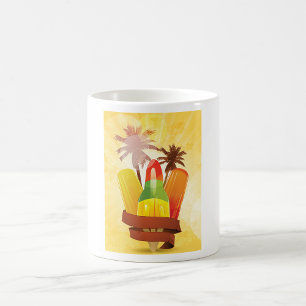 Tropische Sommer-Tasse Kaffeetasse