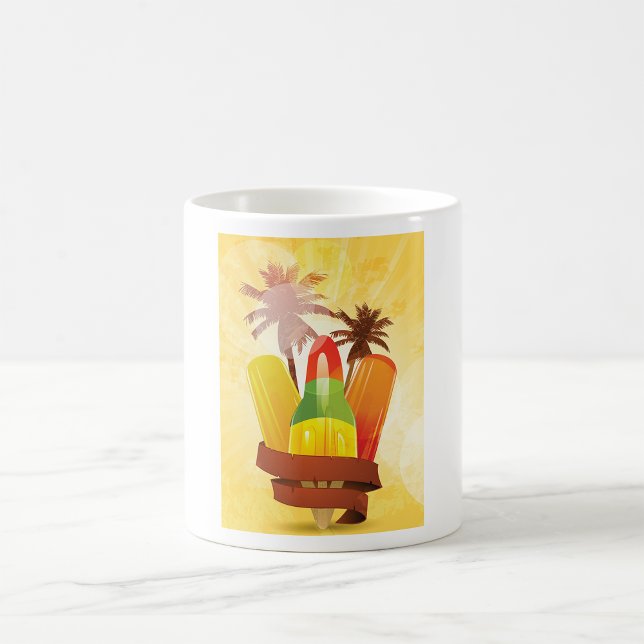 Tropische Sommer-Tasse Kaffeetasse (Von Creator hochgeladen)