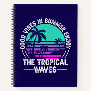 Tropische Sommerbeuteln-82646 Notizbuch