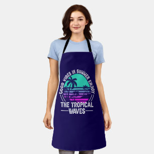 Tropische Sommerbeuteln-82646 Schürze