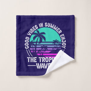 Tropische Sommerbeuteln-82646 Waschlappen