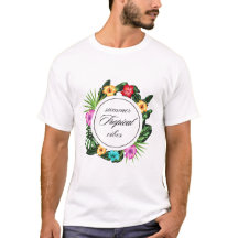 Tropische Sommerhitze: Blumenkreislauf-Design