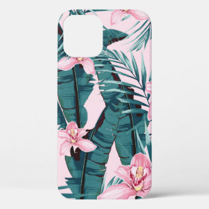 Tropische Sommermalerei nahtlos mit Palmen Case-Mate iPhone Hülle