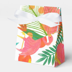 Tropische Stimmung Blumenblätter Sommer Luau-Party Geschenkschachtel