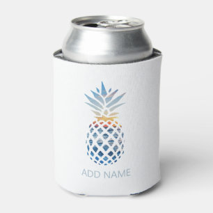 Tropische Strand-Ananas mit Ozean Dosenkühler