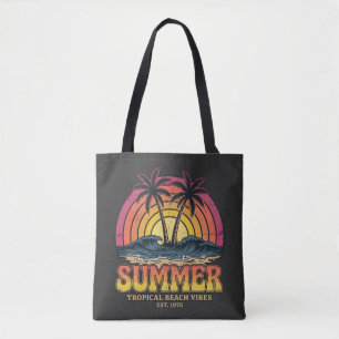 Tropische Strand-Vibes - Sommerferien Urlaub Tasche