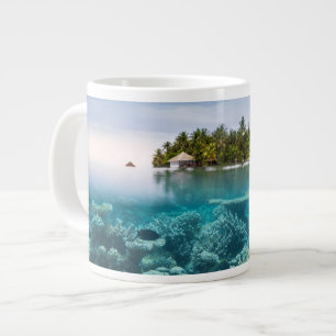 Tropische Strände   Ari Atoll Maldives Jumbo-Tasse