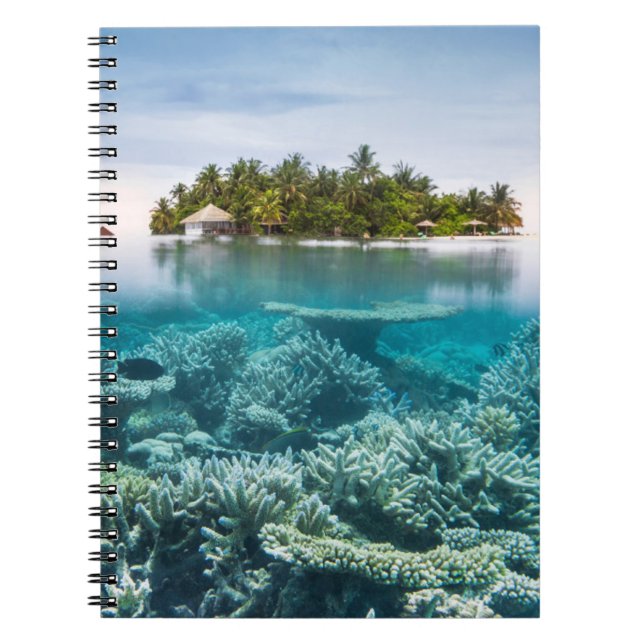 Tropische Strände | Ari Atoll Maldives Notizblock (Vorderseite)