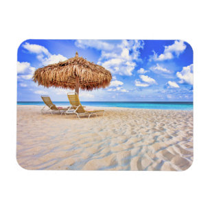 Tropische Strände   Aruba Sandy Beach Magnet