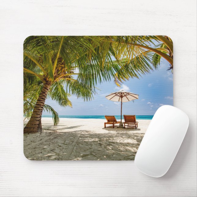 Tropische Strände | Beach Dominikanische Republik Mousepad (Mit Mouse)