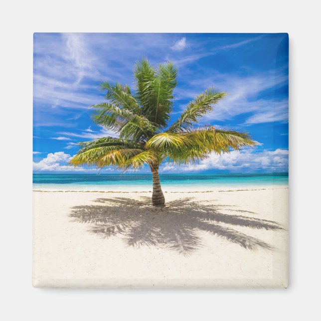 Tropische Strände | Bora Bora, Französisch-Polynes Magnet (Vorne)