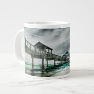 Tropische Strände Clearwater Florida Jumbo-Tasse
