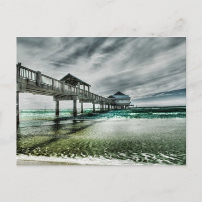 Tropische Strände | Clearwater Florida Postkarte (Vorderseite)