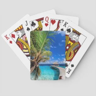 Tropische Strände   Dusit Thani Maldives Spielkarten