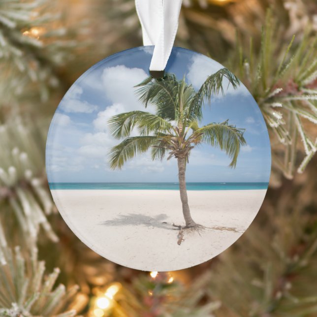 Tropische Strände | Eagle Beach, Aruba Ornament (Baum)