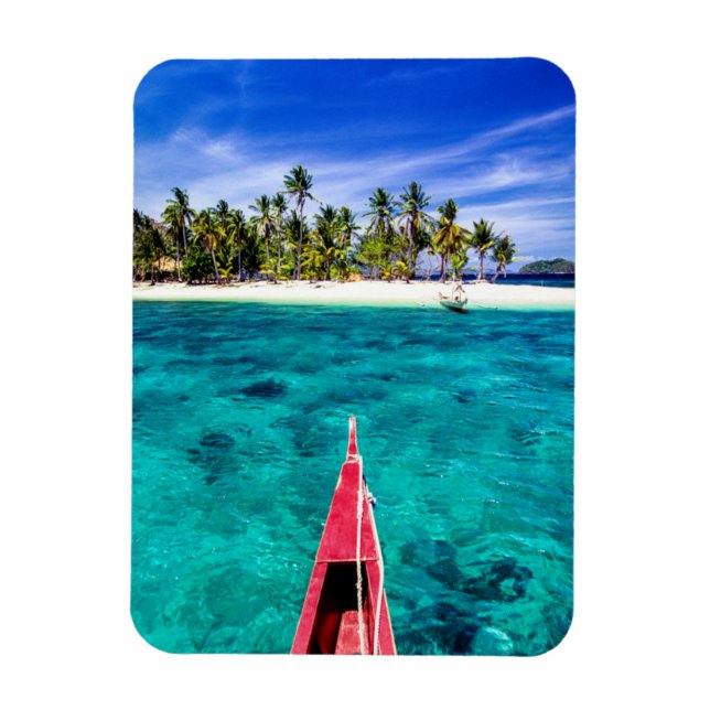 Tropische Strände | El Nido, Philippinen, Palawan Magnet (Vertikal)