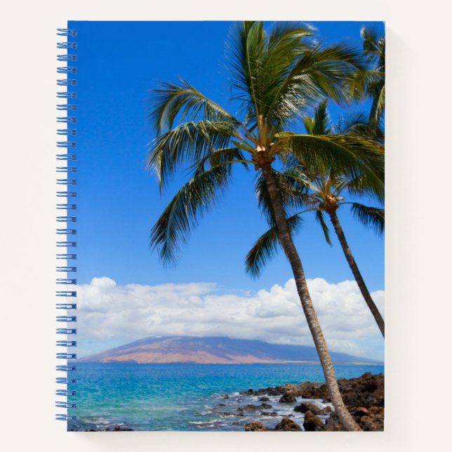 Tropische Strände | Insel Maui Hawaii Notizbuch (Vorderseite)