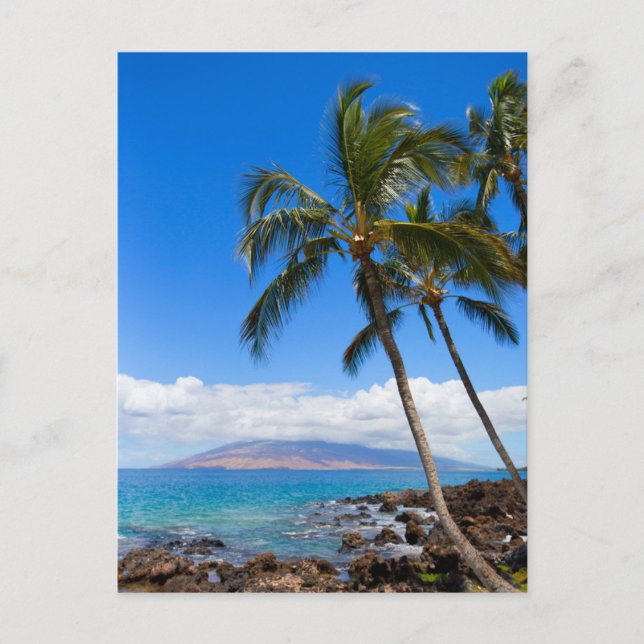 Tropische Strände | Insel Maui Hawaii Postkarte (Vorderseite)