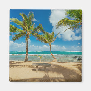 Tropische Strände   Kuau Cove Beach, Maui Hawaii Magnet