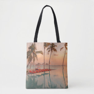 Tropische Strände   Malediven Tropical Beach & Poo Tasche