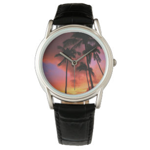 Tropische Strände Maui Hawaii Armbanduhr