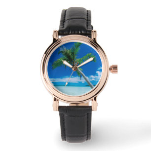 Tropische Strände   Motu Tofari Beach, Bora Bora Armbanduhr
