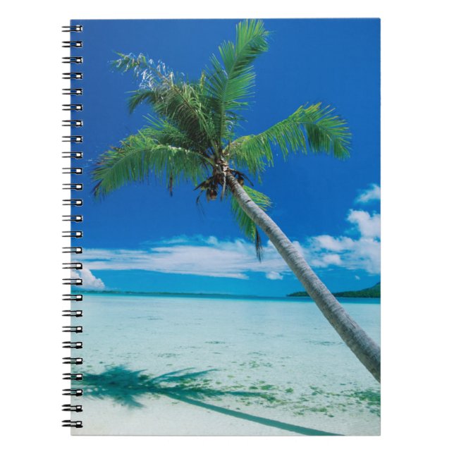 Tropische Strände | Motu Tofari Beach, Bora Bora Notizblock (Vorderseite)