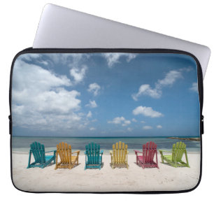Tropische Strände   Palm Beach, Aruba Laptopschutzhülle