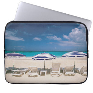 Tropische Strände   Tropischer Strandanguilla Laptopschutzhülle