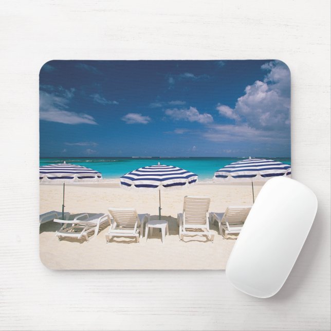 Tropische Strände | Tropischer Strandanguilla Mousepad (Mit Mouse)