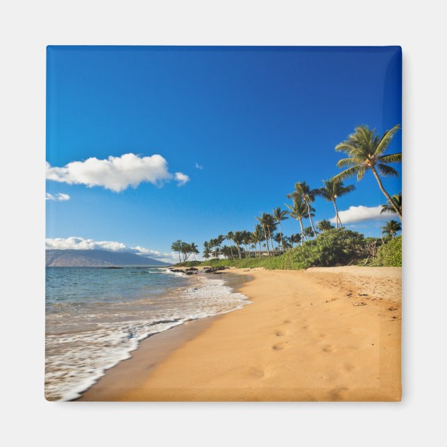 Tropische Strände | Wailea, Maui, Hawaii Magnet (Vorne)