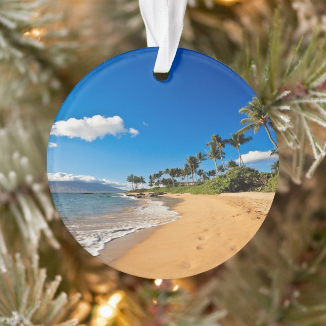Tropische Strände | Wailea, Maui, Hawaii Ornament (Baum)