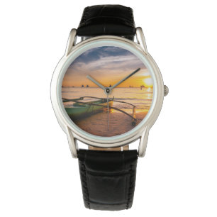 Tropische Strände   Weißer Strand von Boracay Armbanduhr