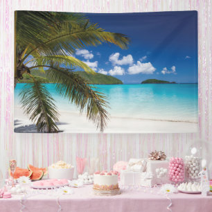 tropische Strandlandschaft Banner