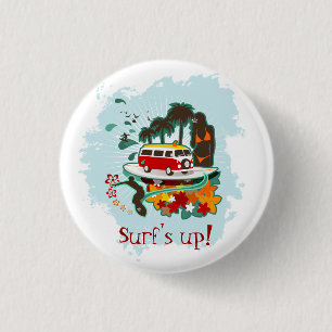 tropische Strandlandschaft Button