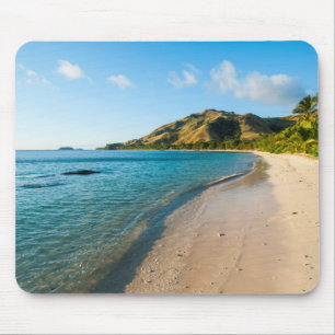 Tropische Strandlandschaft, Fidschi Mousepad