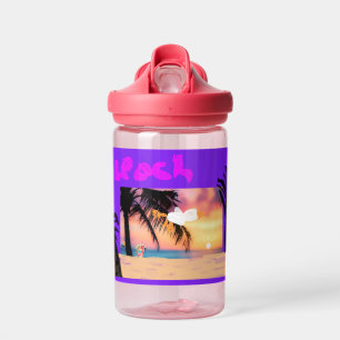 Tropische Strandtiere für Kinder Trinkflasche