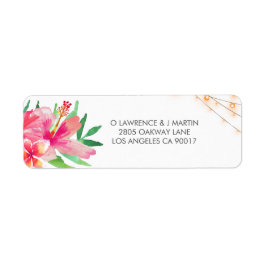 Tropische String-Lights Floral