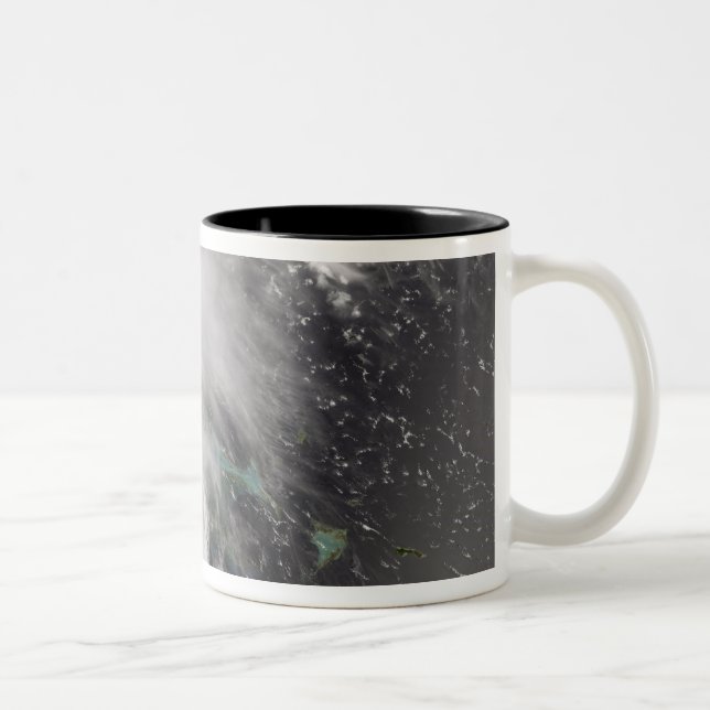 Tropische Sturmfalle 5 Zweifarbige Tasse (Rechts)