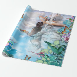 Tropische Surrealismus-Fantasie Geschenkpapier